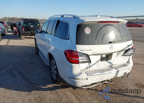 2017 Mercedes-Benz Gls 450 4Matic z USA, uszkodzony, nr VIN 4JGDF6EEXHA945420